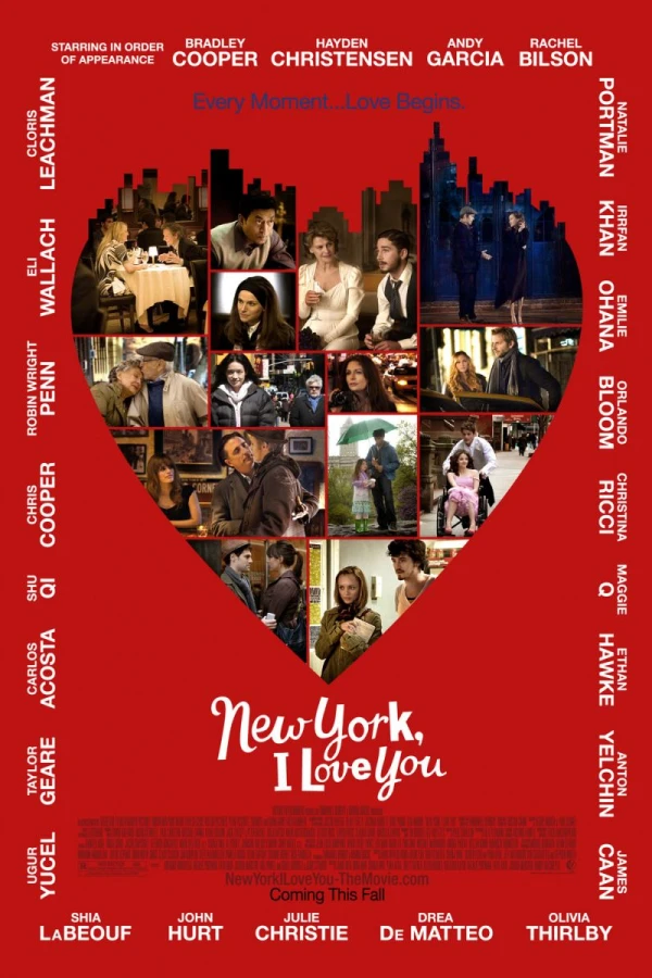 New York, I Love You Poster