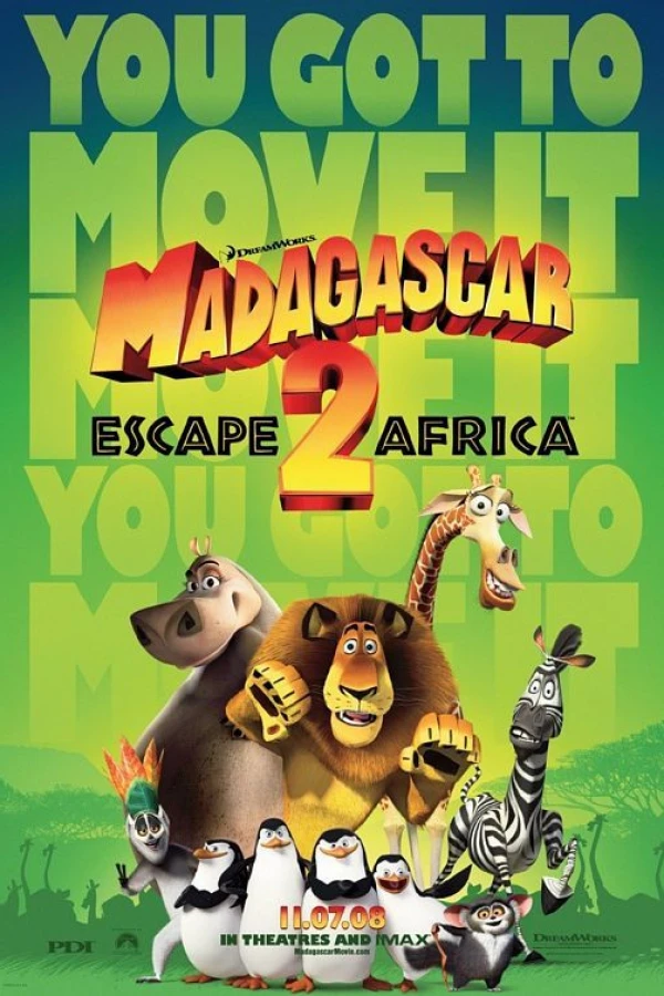 Madagascar 2 - La Grande Évasion Poster