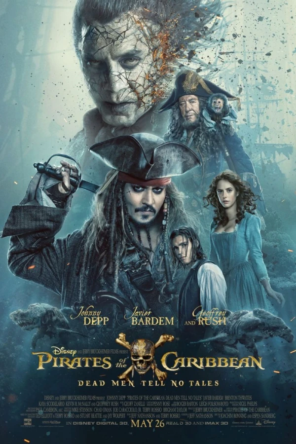 Pirates des Caraïbes 5 - La Vengeance de Salazar Poster